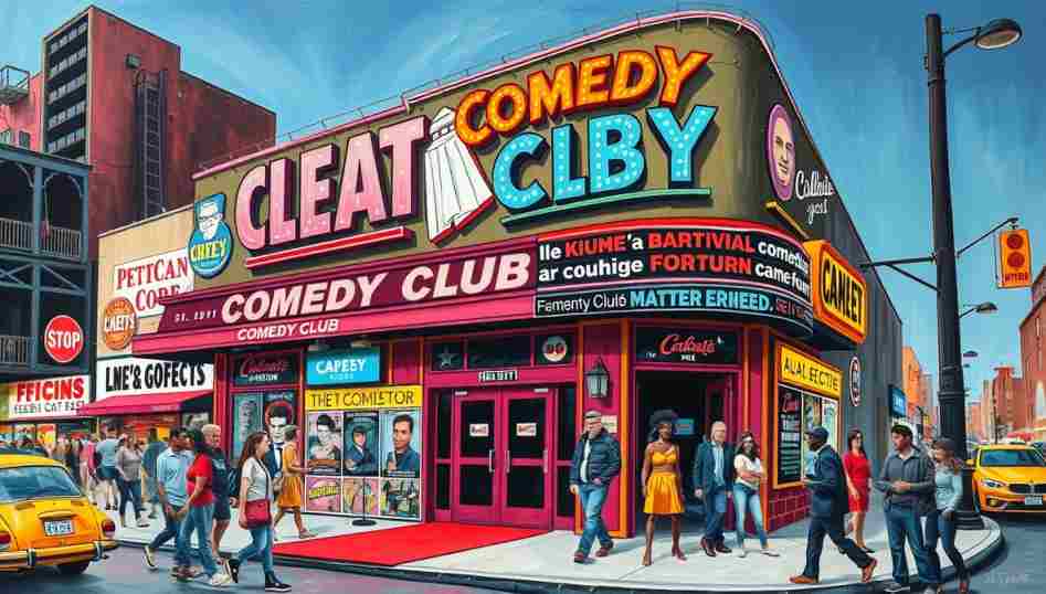 Charline Vanhoenacker at Comedy Club 2 Al Jaffee