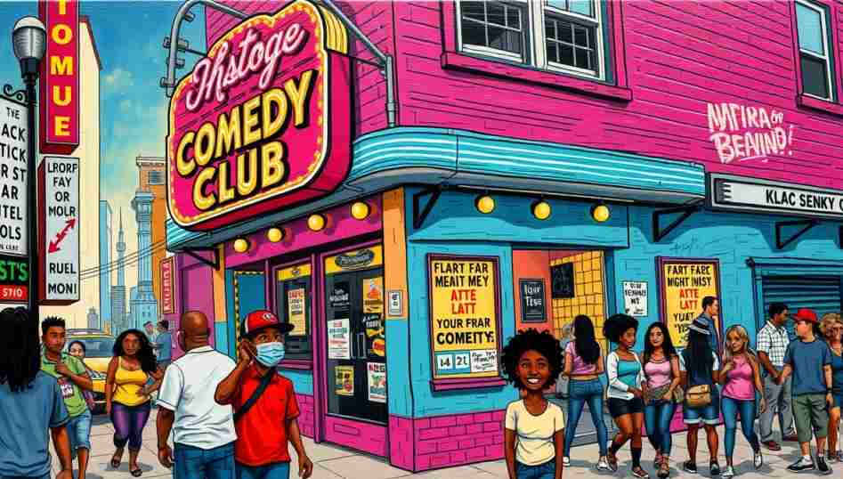 Charline Vanhoenacker at Comedy Club 8 Al Jaffee